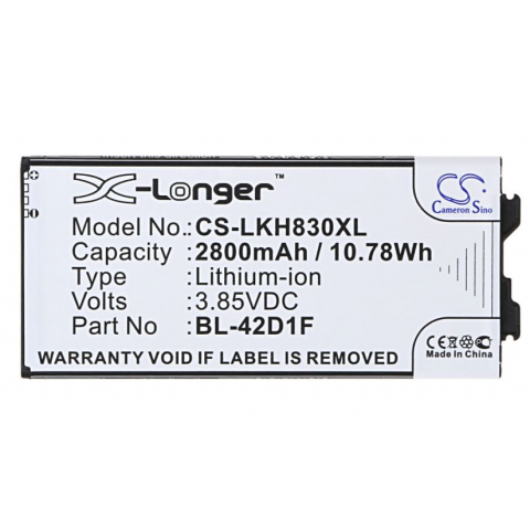 Akumuliatorius LG H850 G5 BL-42D1F 2800mAh